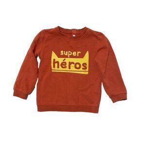 𝅺GEMO Super Heros Orange Sweatshirt